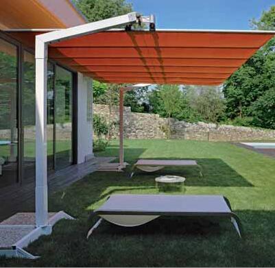 High quality alluminium cantilever umbrellas